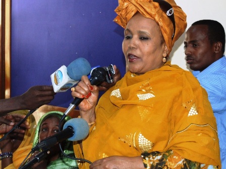 Minister of Women and Familiy Affairs in Puntland Asha Gelle Dirie