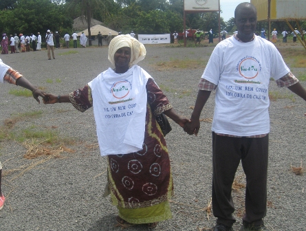 Launching a national peace day for Guinea-Bissau