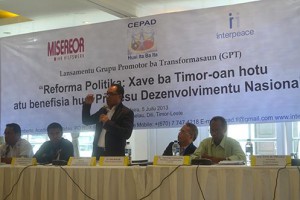 Innovative political reform initiative launched in Timor-Leste