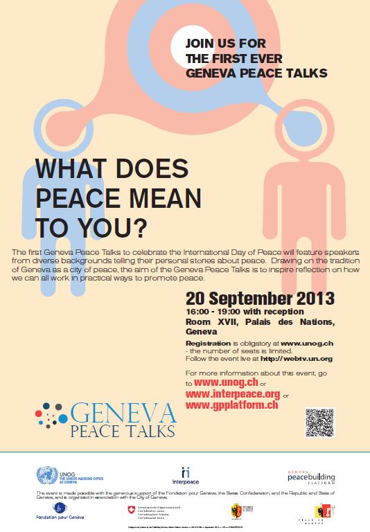 Geneva Peace Talks
