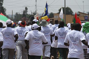 Jogging for peaceful elections in Burundi