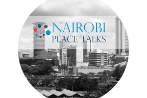Announcing the speakers for Nairobi Peace Talks
