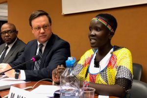 Women's needs and interests at the forefront of peacebuilding