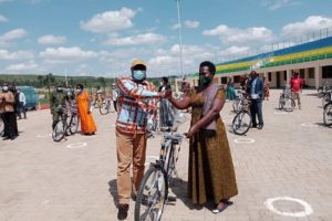 Bicycles for reconciliation and community mediation in Rwanda